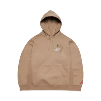 Air Jordan x Travis Cactus Jack Pullover Hoodie "Khaki Desert"
