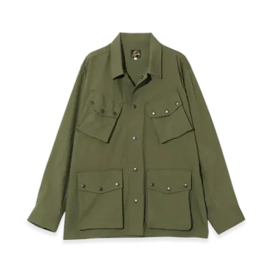 NEEDLES Jungle Fatigue Jacket - C/N Oxford "Khaki"