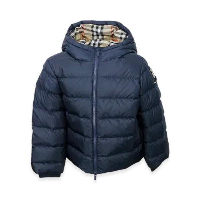 Burberry Kids Down Jacket "Blue"