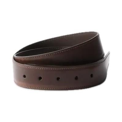 PRADA Leather Belt Strap "Dark Brown"