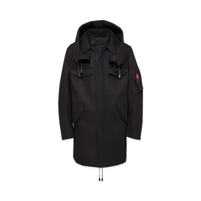 Dsquared2 Felted Wool Classic Parka "Black"
