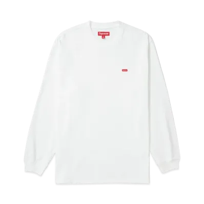Supreme Small Box L/S Tee (26SS) "White"