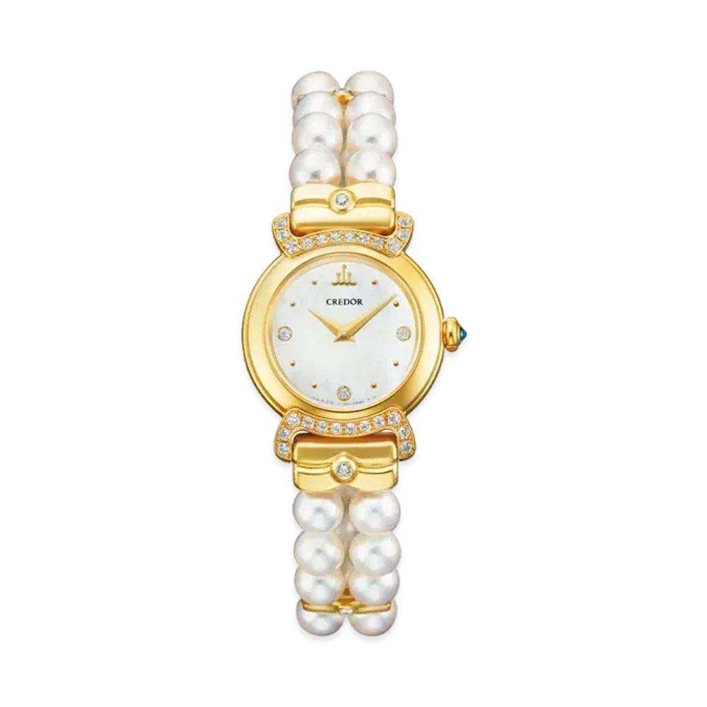 CREDOR Linealx Pearl Bracelet Limited Model GTAW944