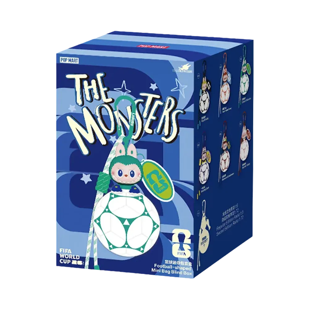 POP MART THE MONSTERS x FIFA SERIES - Football-shaped Mini Bag Blind Box [Piece]