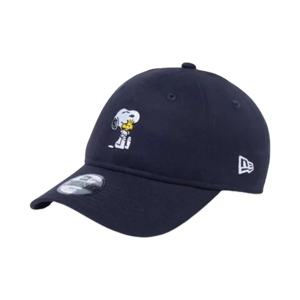 NEW ERA x PEANUTS Youth 9Twenty Snoopy Woodstock "Navy"
