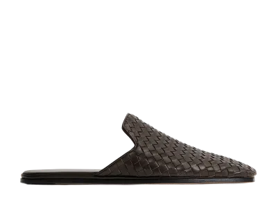 Bottega Veneta Palazzo Slippers "Espresso"