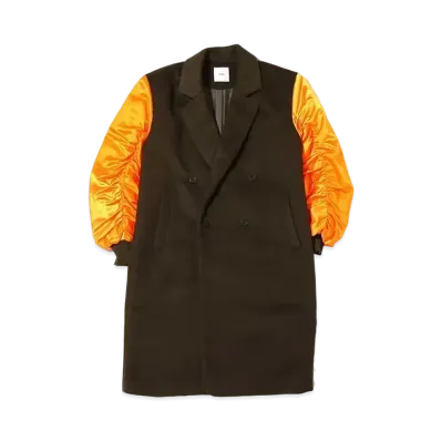 atmos pink MA-1 Docking Chester Coat "Check"