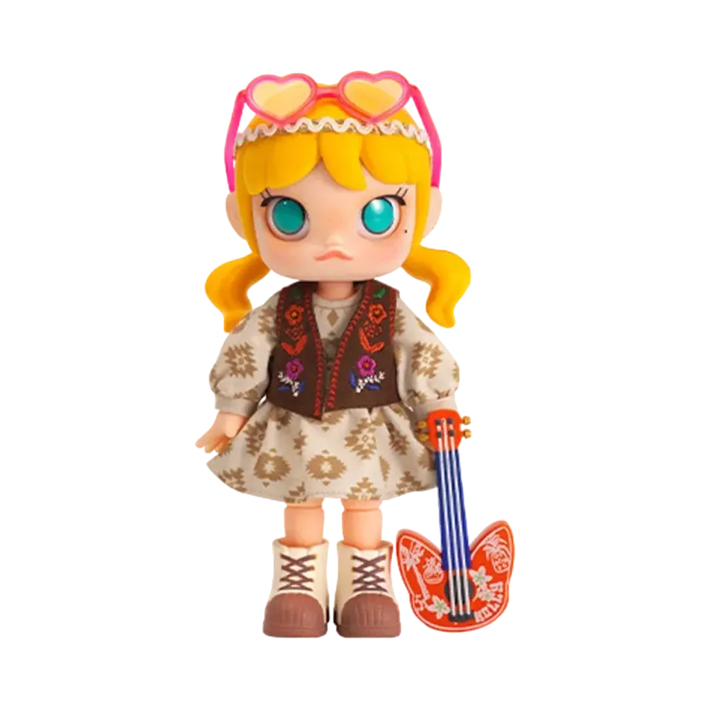 POP MART "BJD" MOLLY Beach Music Festival Action Figure