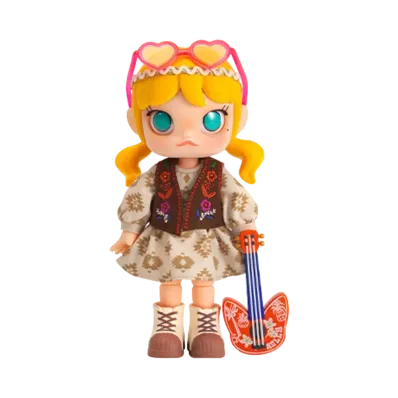 POP MART "BJD" MOLLY Beach Music Festival Action Figure