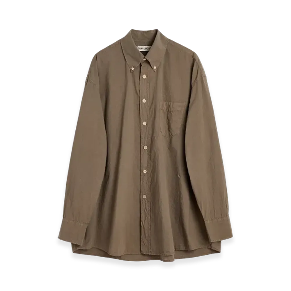 OUR LEGACY Borrowed BD Shirt "Brown"