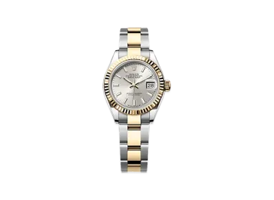 ROLEX Lady-Datejust 28mm Oystersteel & Yellow Gold 279173 "Silver"