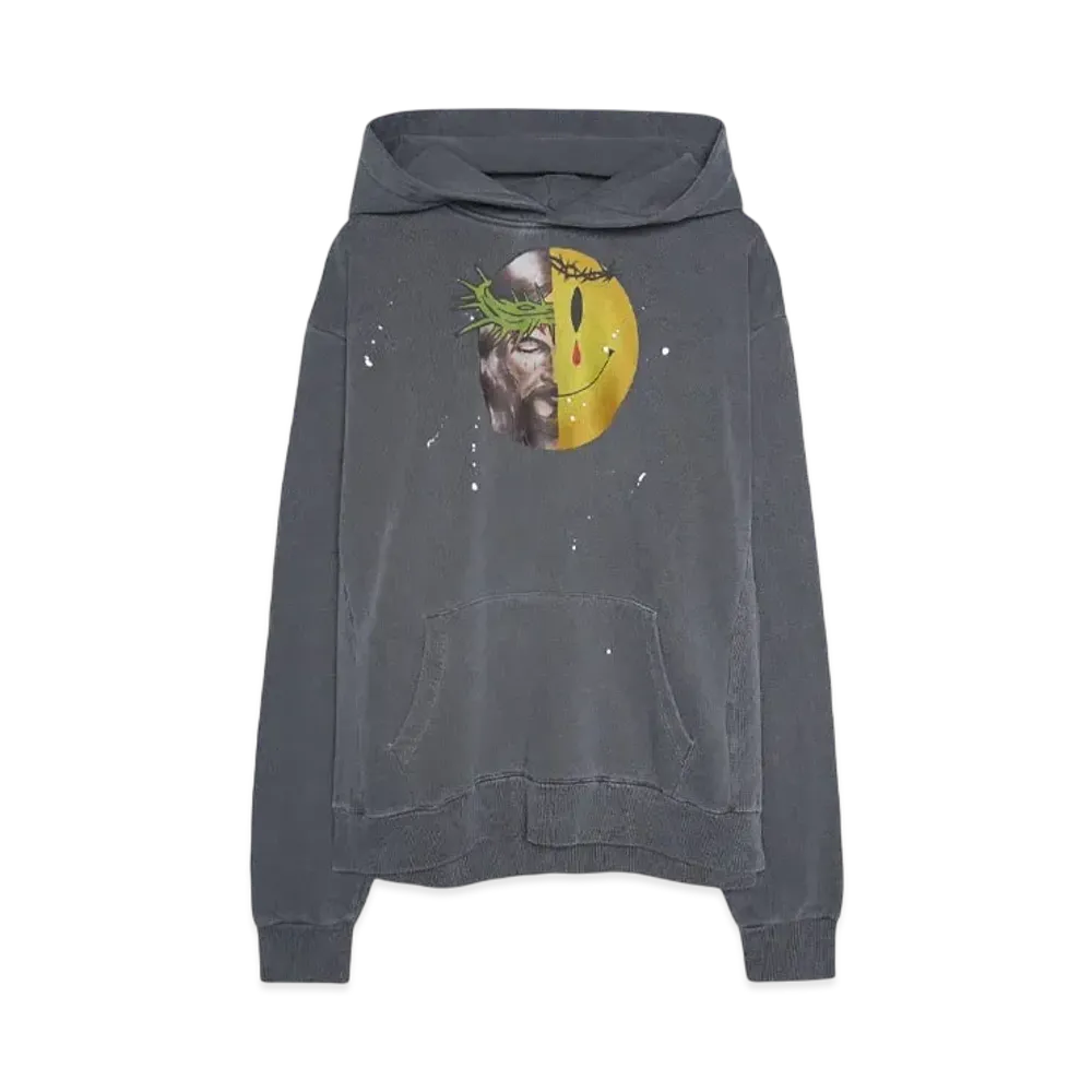 SOMEIT JXKOK VINTAGE HOODIE "STONE GREY"
