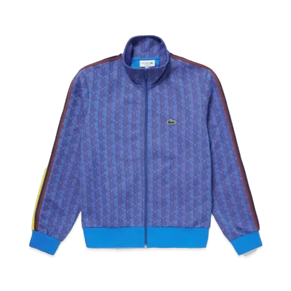 LACOSTE Monogram Jacquard Truck Jacket "Navy"