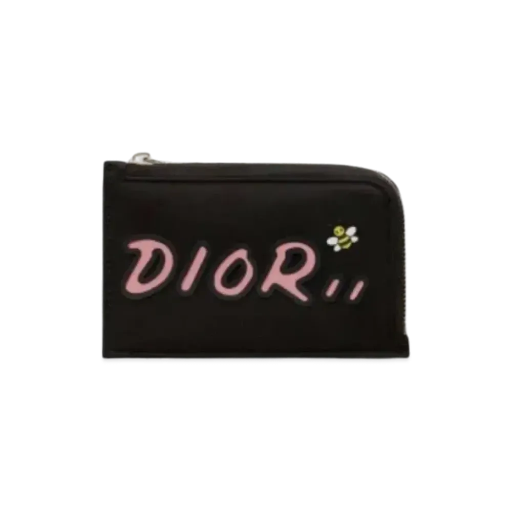 Dior x KAWS Nylon Wallet "Black"