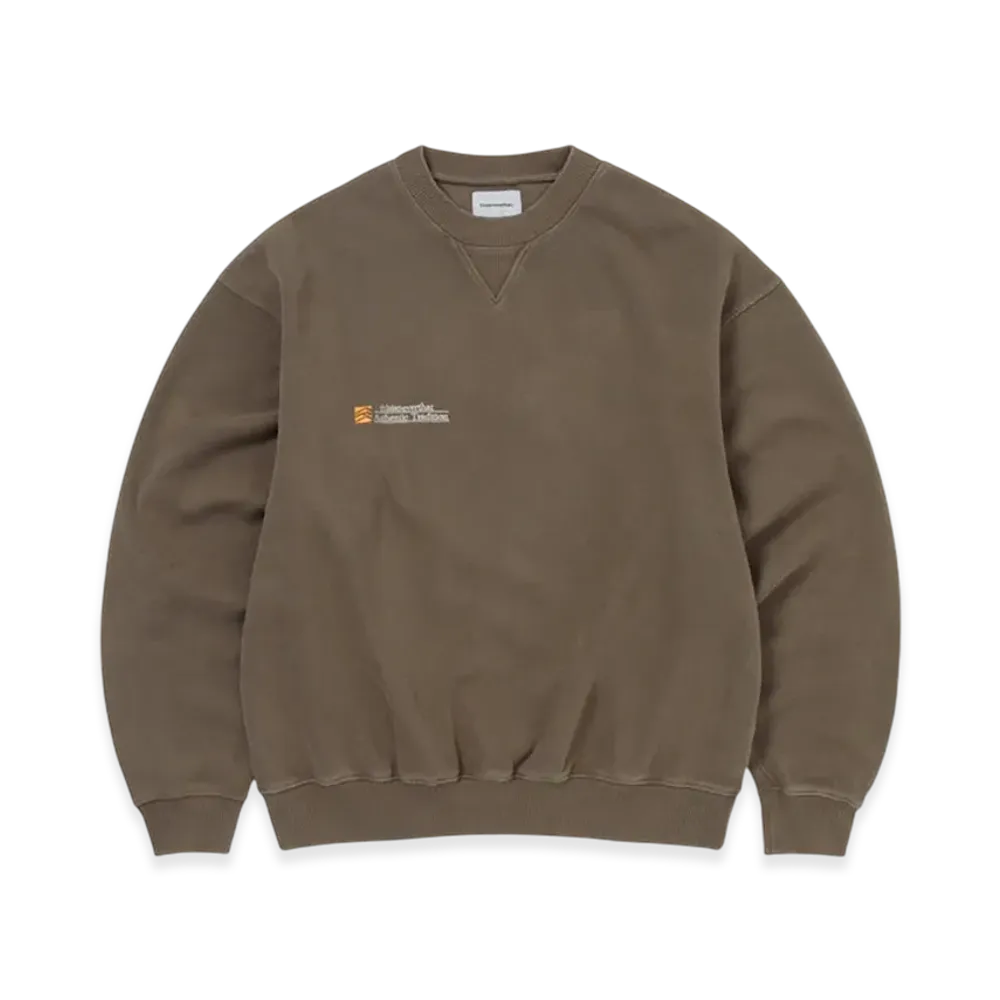 thisisneverthat Authentic Tradition Crewneck "Dark Mocha"