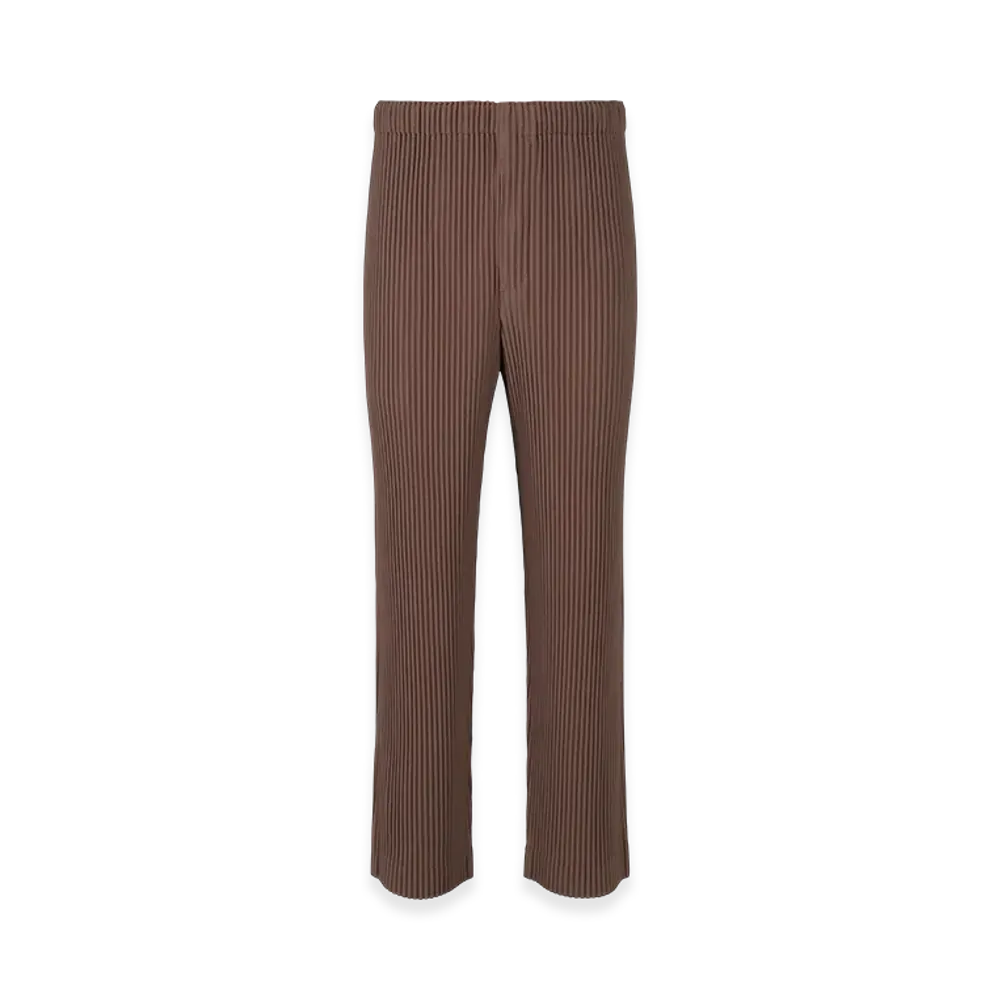 HOMME PLISSE ISSEY MIYAKE Color Pleats "Edge Brown"
