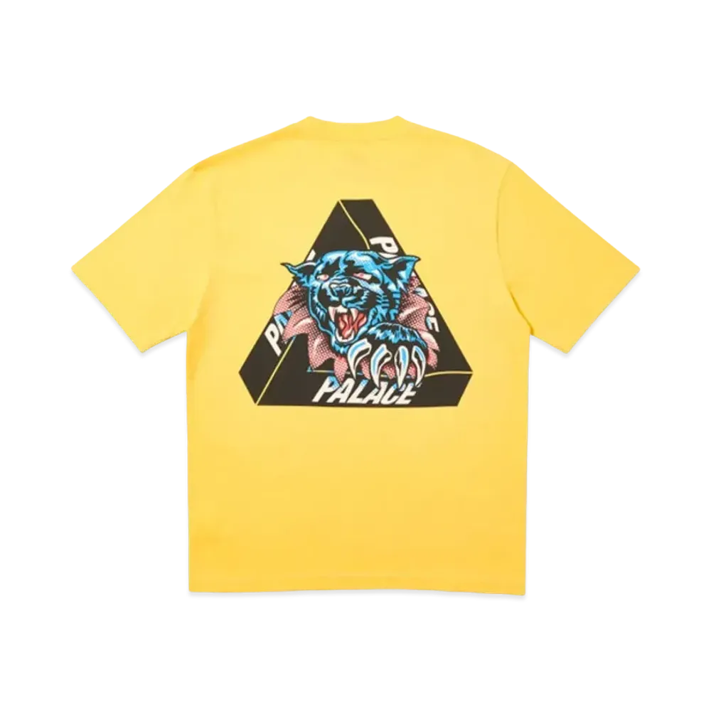 PALACE Ripped T-Shirt "Yellow"