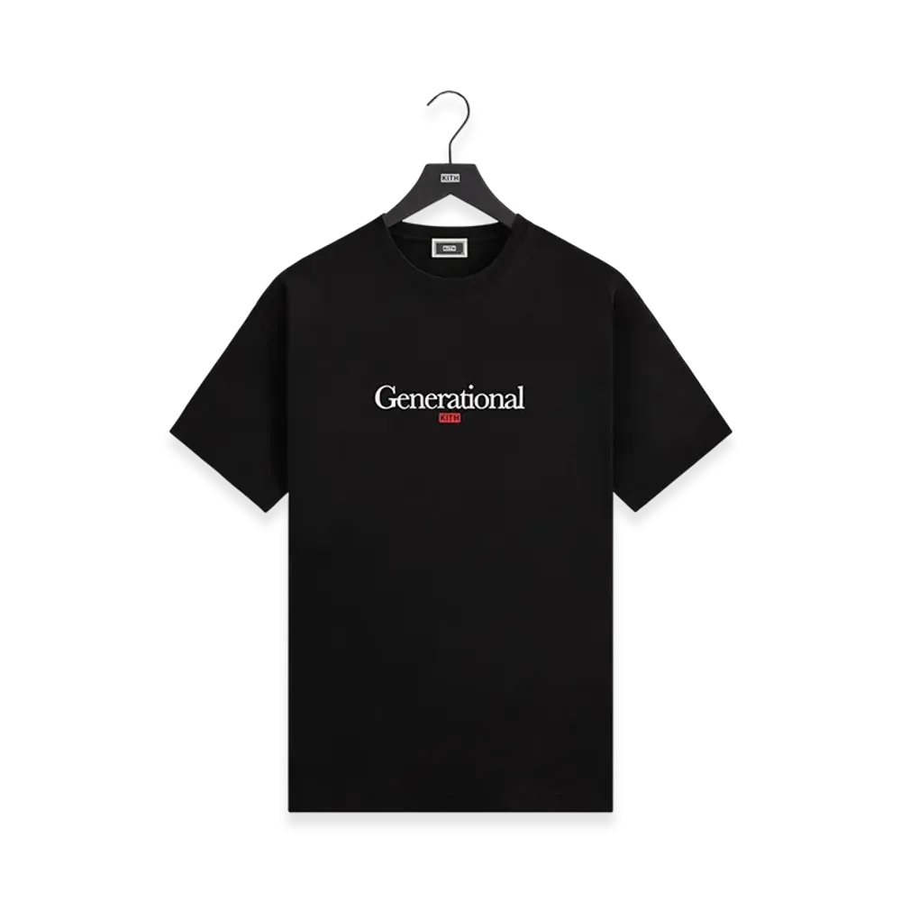 Kith Generational Quote Tee "Black"