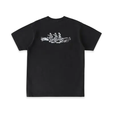 RHC Ron Herman x Champion Surf Drawing Tee No.4 "Black"