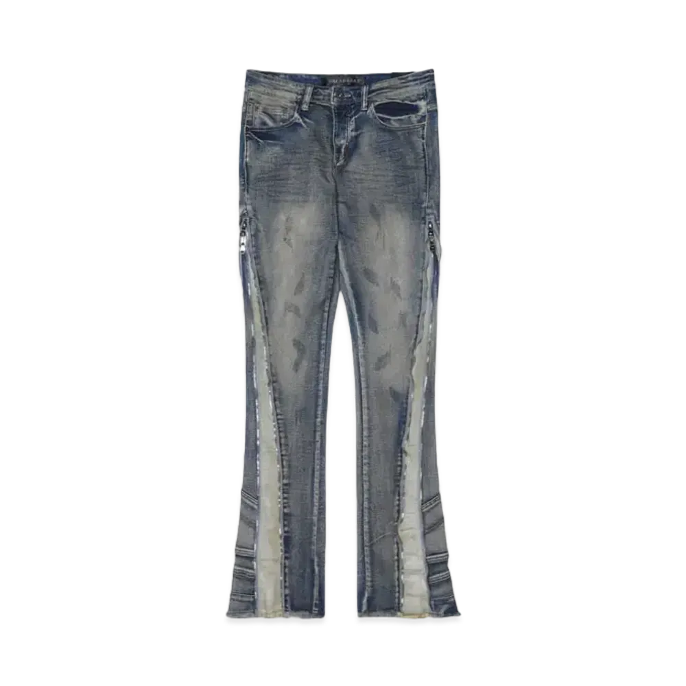 VALABASAS ADAPT DENIM STACKED "VINTAGE V LT. BLUE"