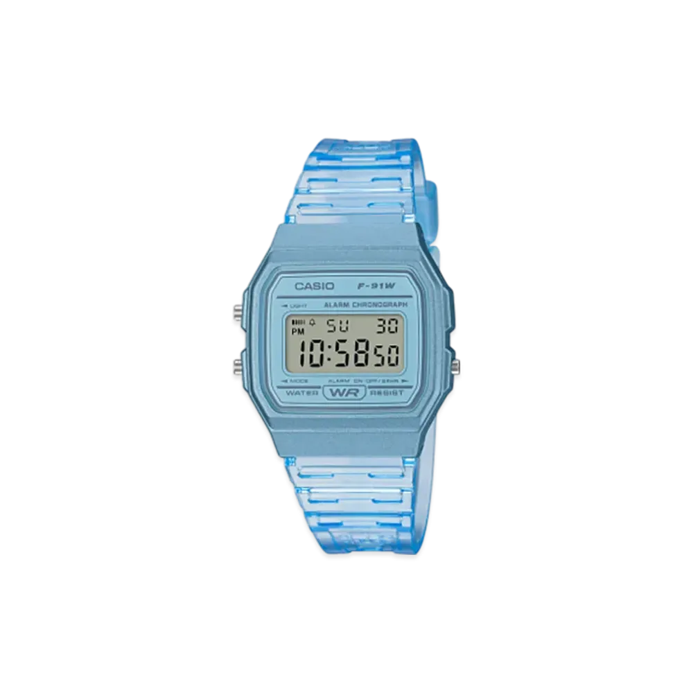 Casio Collection F-91WS-2JH "Light Blue"