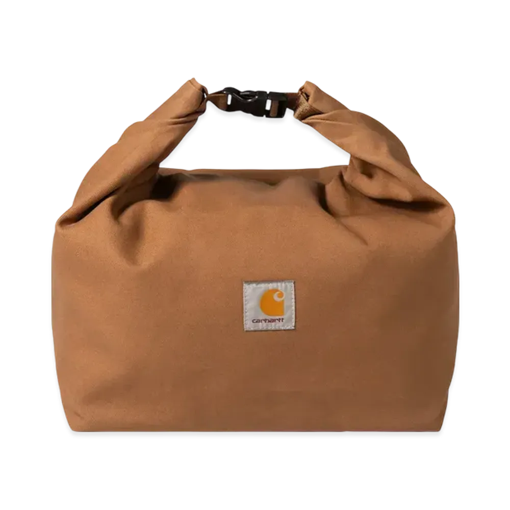 Carhartt WIP Canvas Roll-Up Insulated Bag "Hamilton Brown"