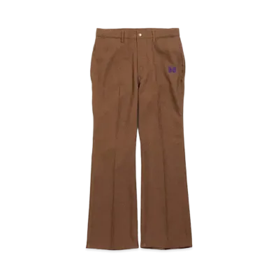 Needles BOOT-CUT JEAN - POLY TWILL "Brown"