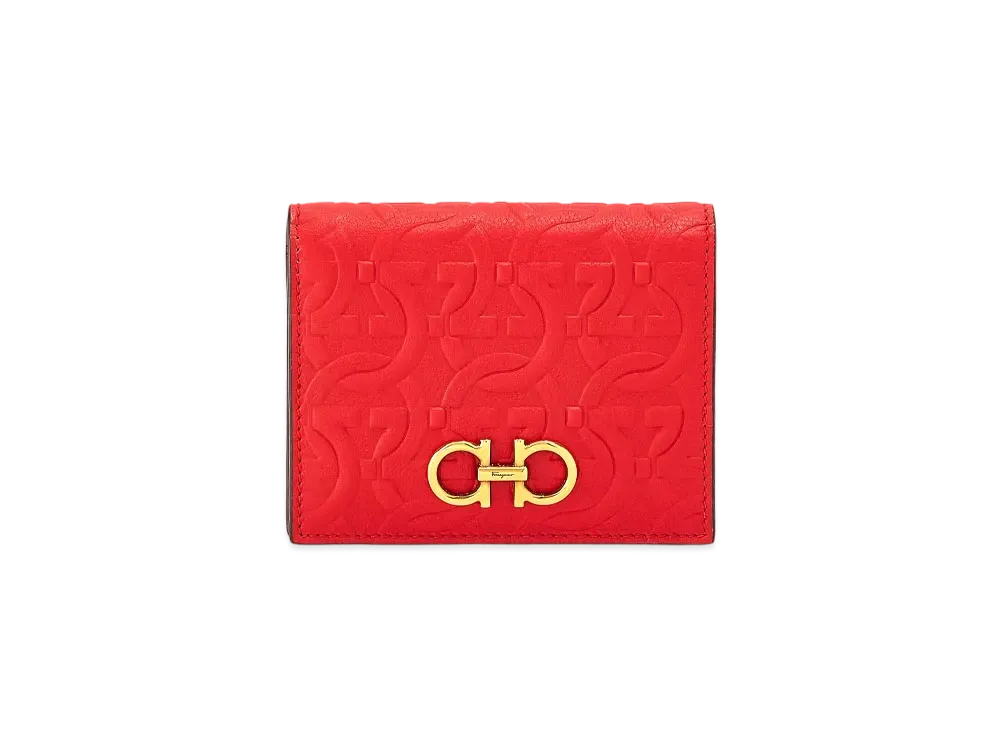 Salvatore Ferragamo Bi-Fold Wallet "New Lipstick"