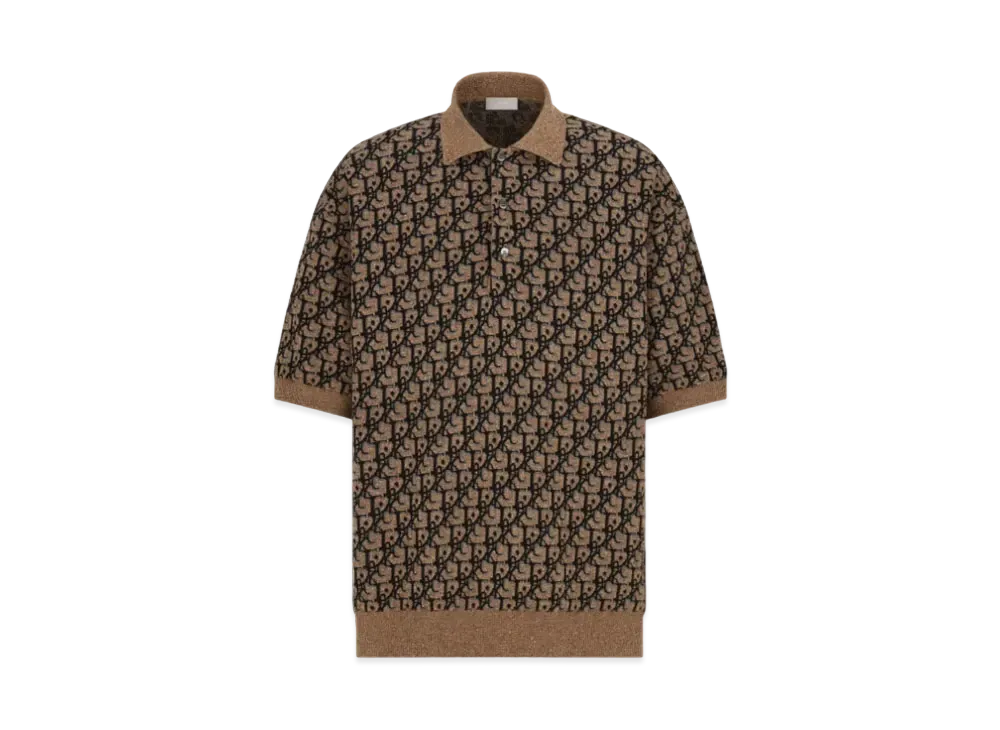 Dior x Cactus Jack Oversize Polo Shirt "Beige/Black"