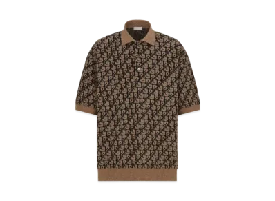 Dior x Cactus Jack Oversize Polo Shirt "Beige/Black"
