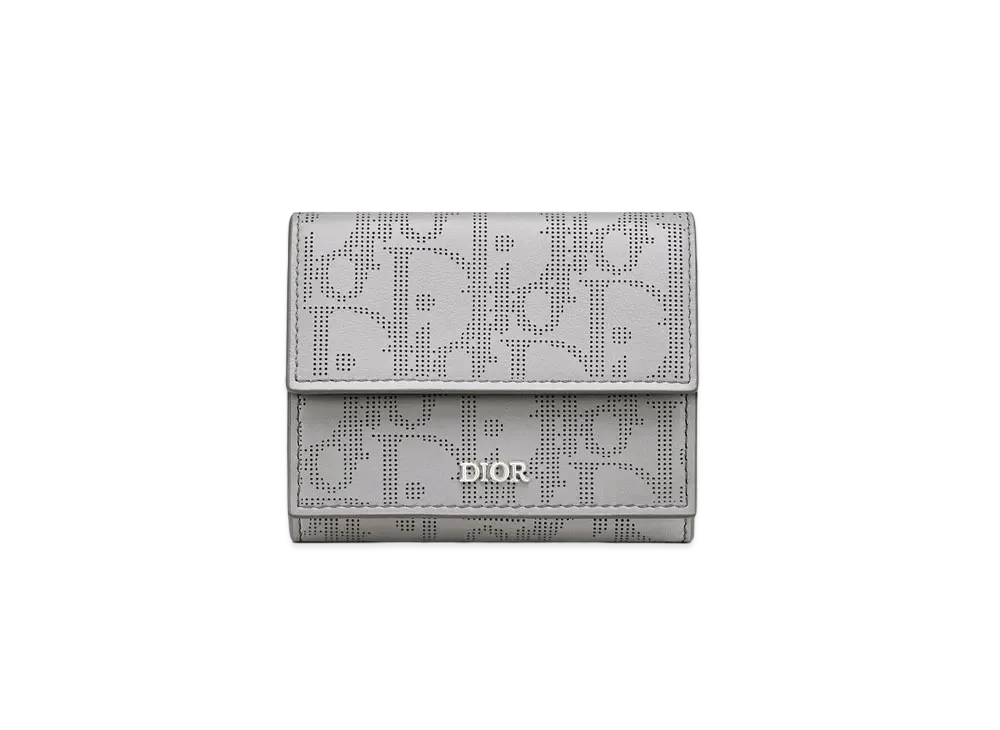 ディオール 3つ折りウォレット ディオール オブリーク ギャラクシー