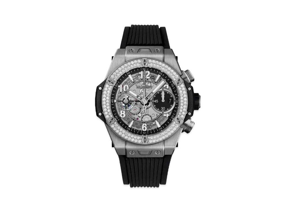 HUBLOT Big Bang Unico Titanium Diamonds 42mm