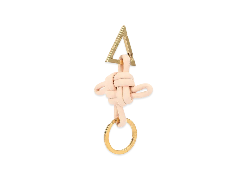 Bottega Veneta Key Ring "Melon Washed"