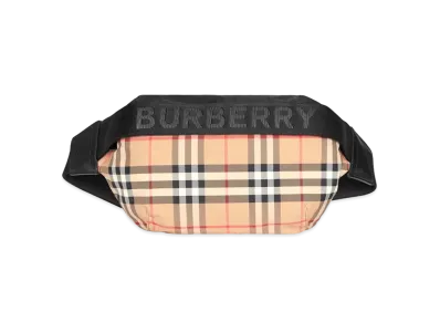 Burberry Vintage Check Nylon Sony Bambag "Archive Beige"