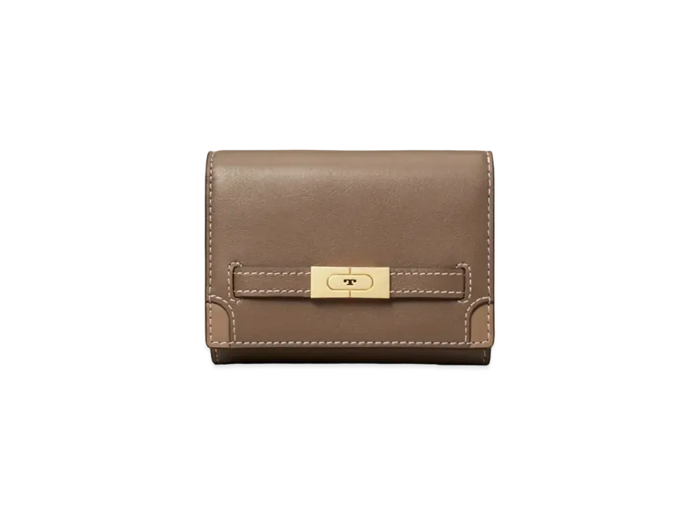 TORY BURCH T Medium Wallet "Clam Shell"