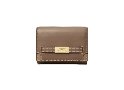 TORY BURCH T Medium Wallet "Clam Shell"