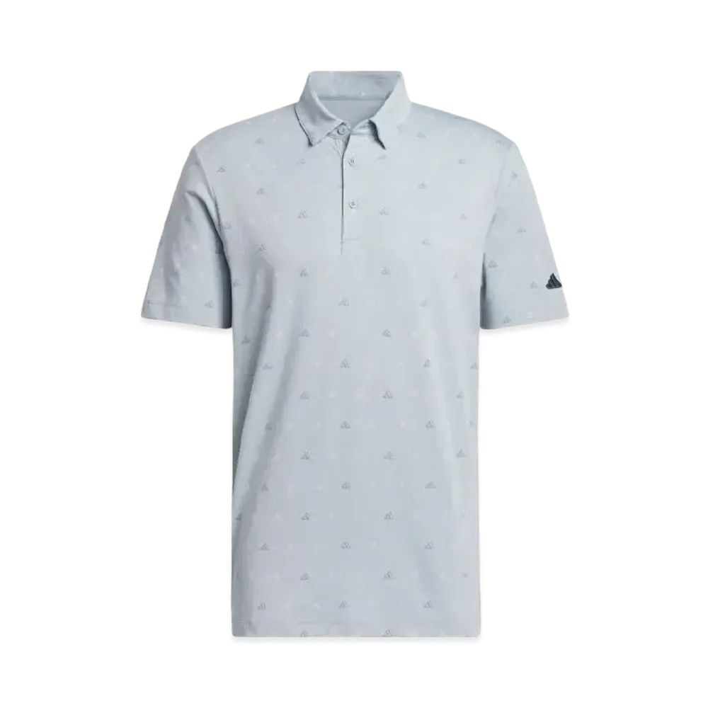 adidas GO-TO Monogram Shirt "Light Gray"
