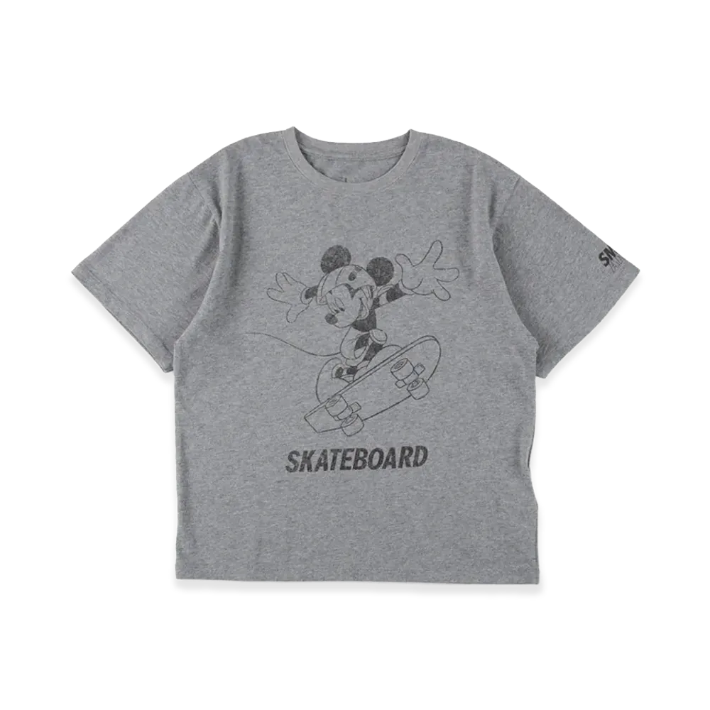 WIND AND SEA x SMOOTHY Skate Kids S/S Tee "Gray"