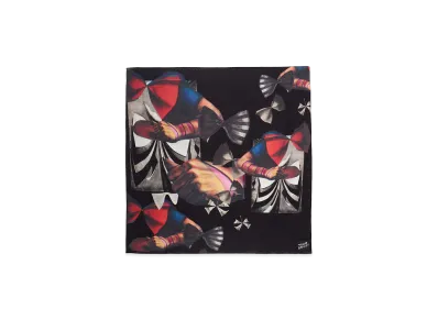 Ground Y x Taro Okamoto Graphic-print scarf Collage Type:B "Black"