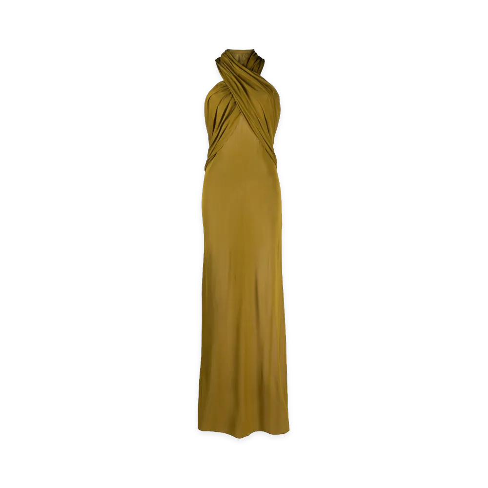 Saint Laurent Women's Dresses "Golden"