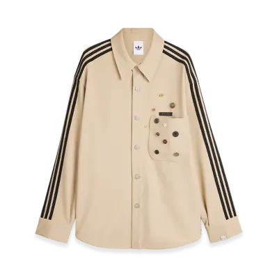 adidas x Song for the Mute ADI006 Shirt Jacket "Stone Khaki"