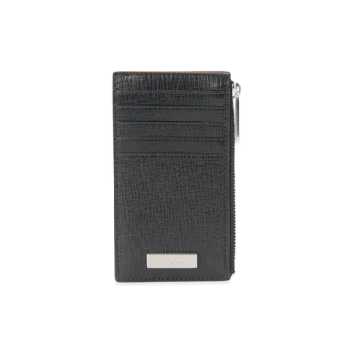 Salvatore Ferragamo Coin Case Card Case "Black"