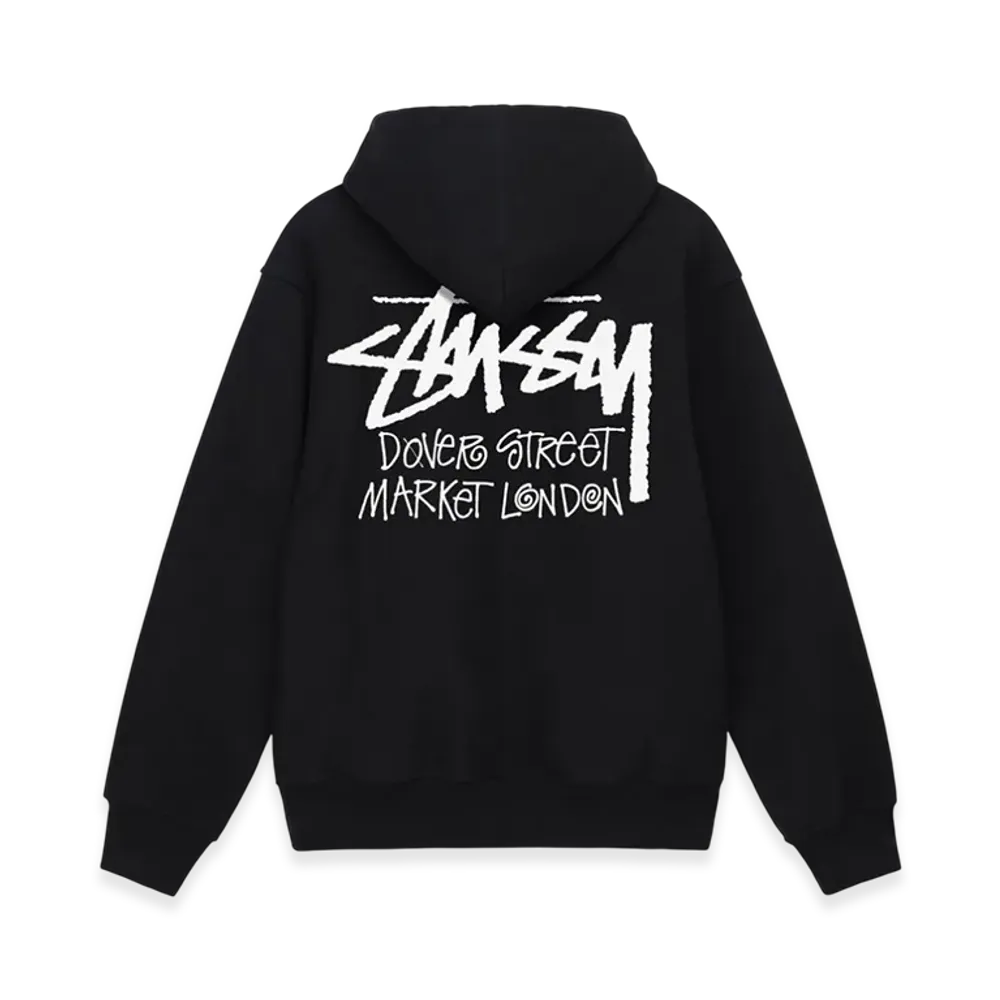Stussy Stock DSM London Zip Hoodie 2022 "Black"