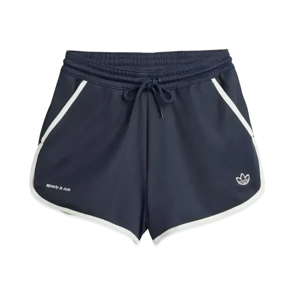 adidas x Sporty & Rich Shorts "Night Navy"