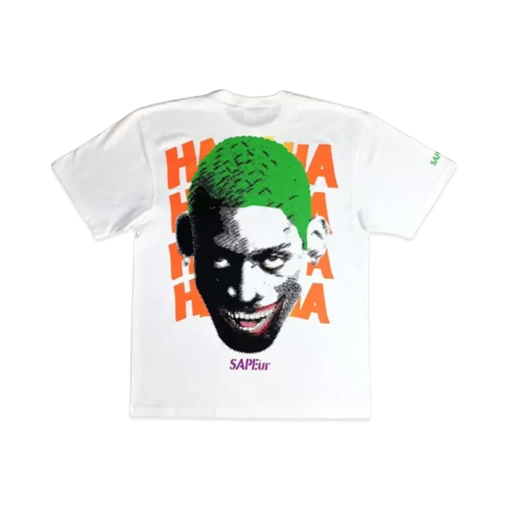 SAPEur Harlequin S/S Tee "White"