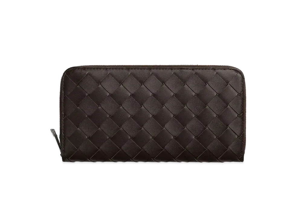 Bottega Veneta Zip Around Wallet "Fondant"