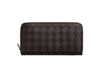 Bottega Veneta Zip Around Wallet "Fondant"