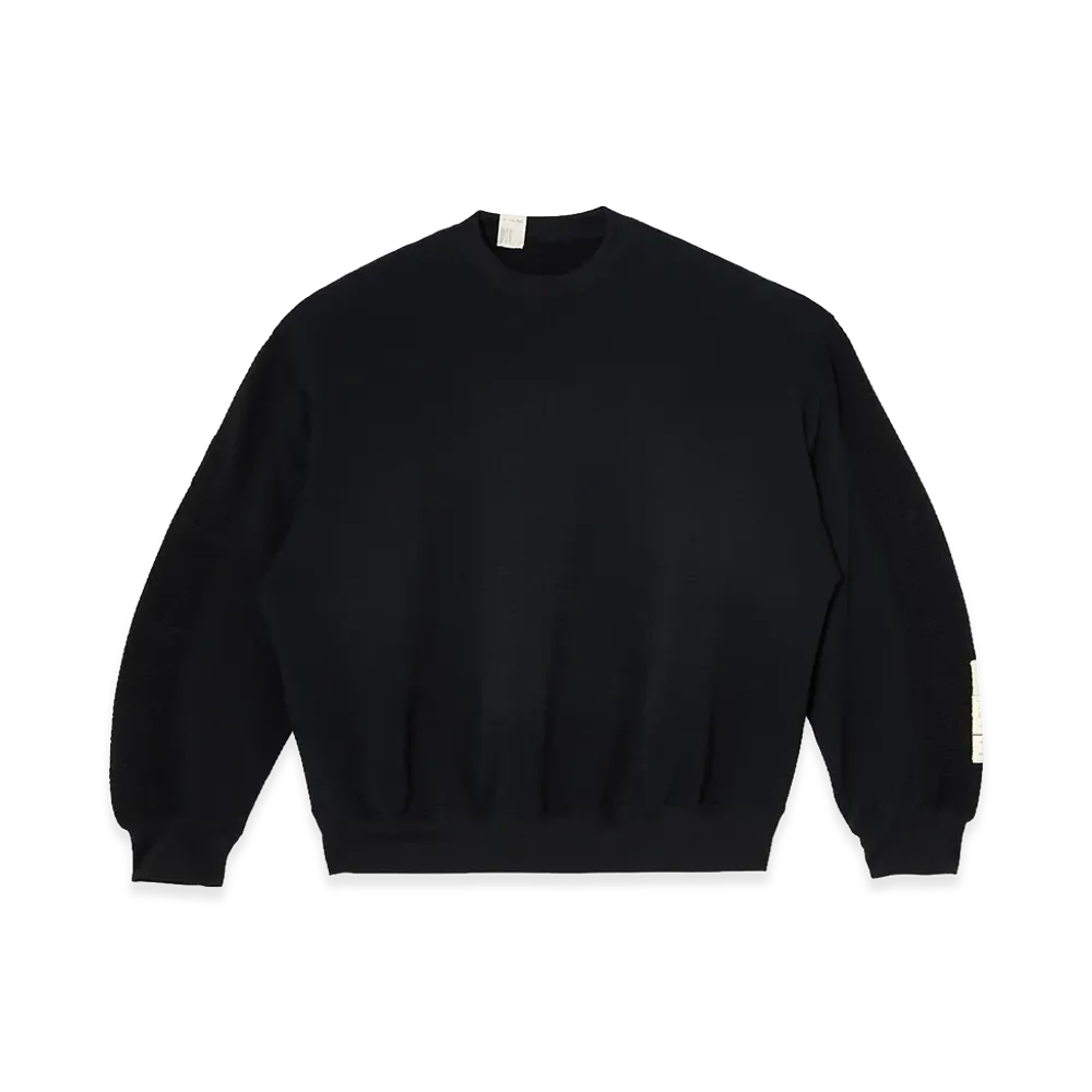 N.HOOLYWOOD TEST PRODUCT EXCHANGE SERVICE Crewneck Sweatshirt "Black"