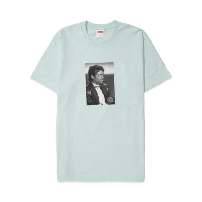 Supreme x Michael Jackson Tee "Heather Turquoise"