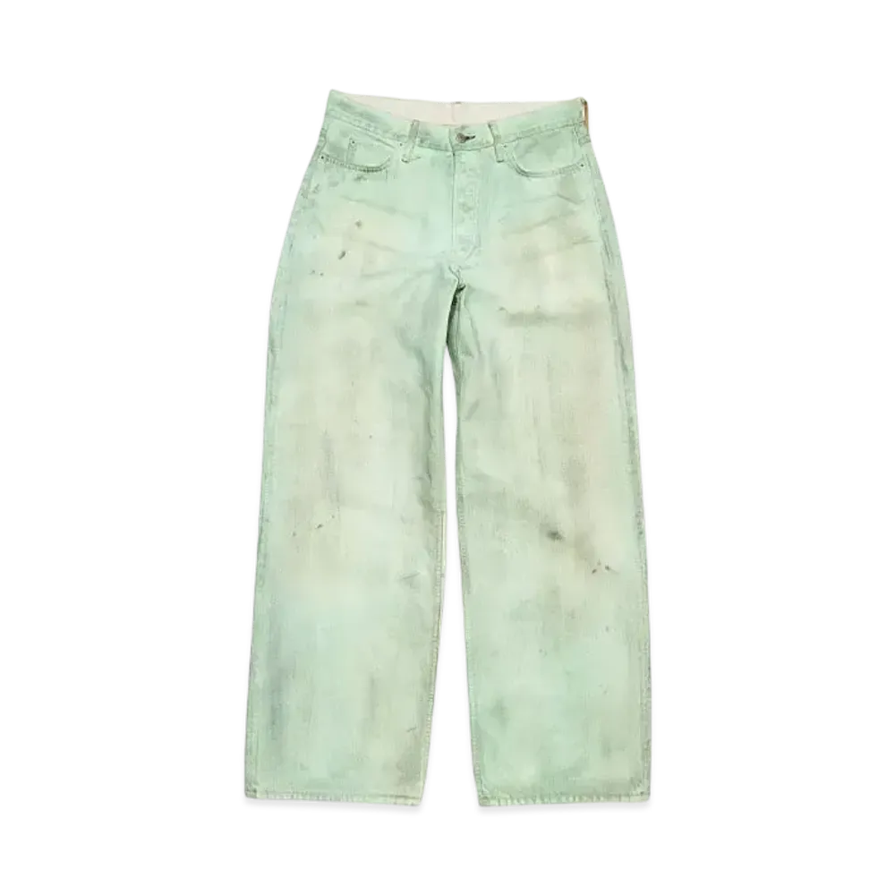 Acne Studios Baggy Fit Jeans - 1981M "Mint Green"